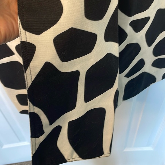 CARLISLE COLLECTION SLEEVELESS GIRAFFE LEOPARD PRINT A LINE STYLE DRESS SIZE 5/6 - Picture 8 of 12